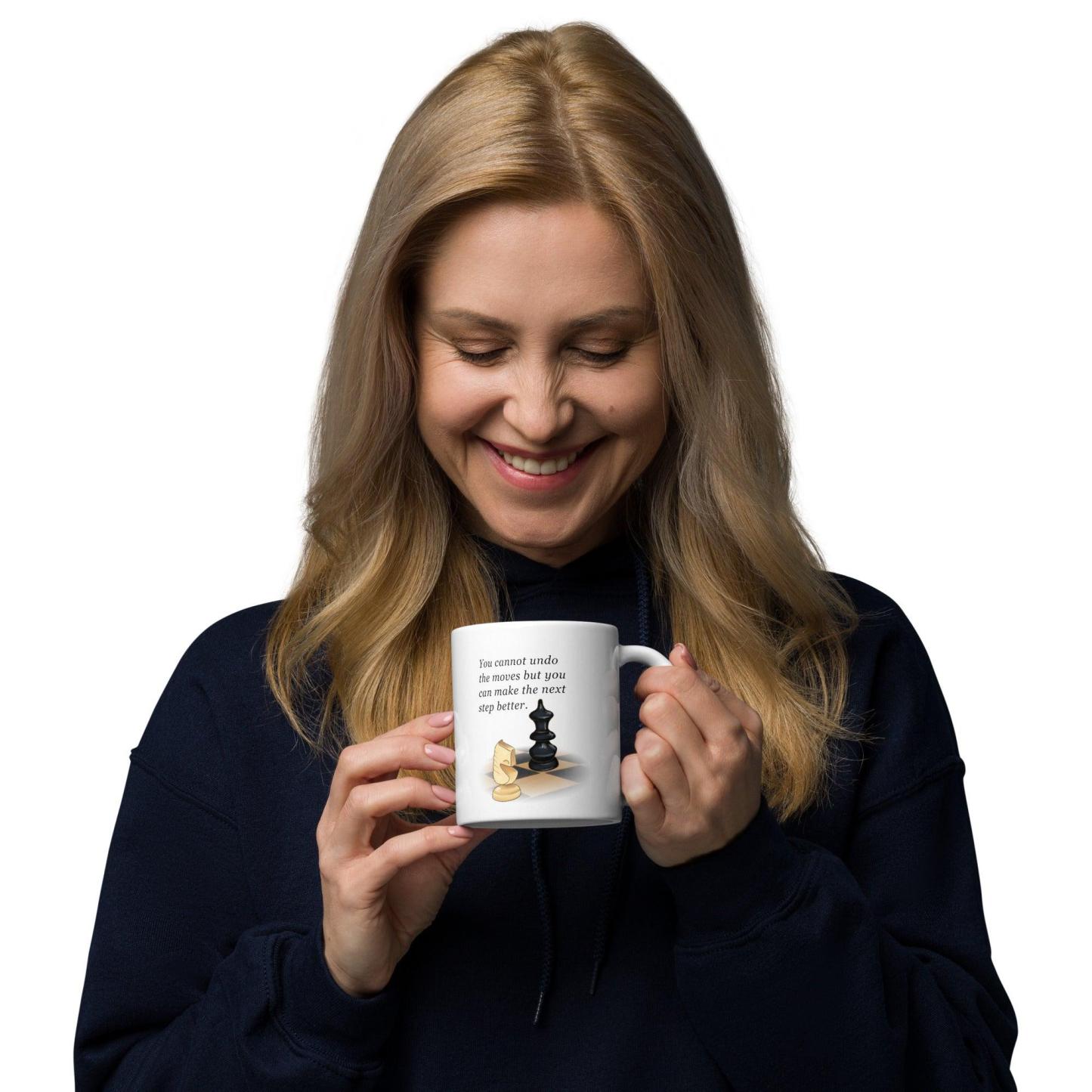 Reflective Progress Quote Mug - Inspire Cups
