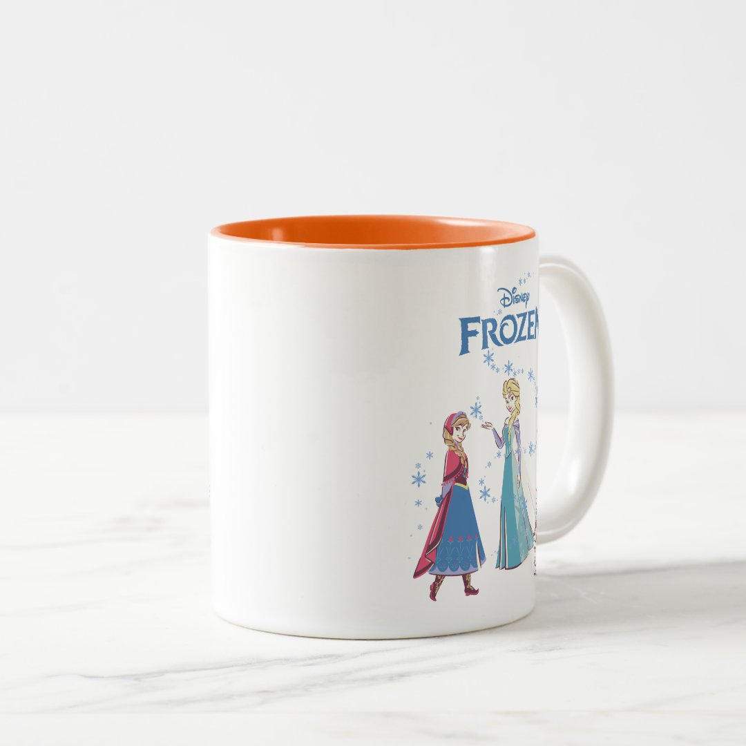 Elsa Anna Olaf Two-Tone Mug 