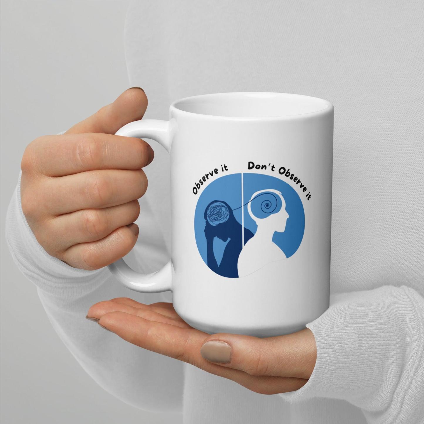 Mindfulness Observation Quote Mug - Inspire Cups