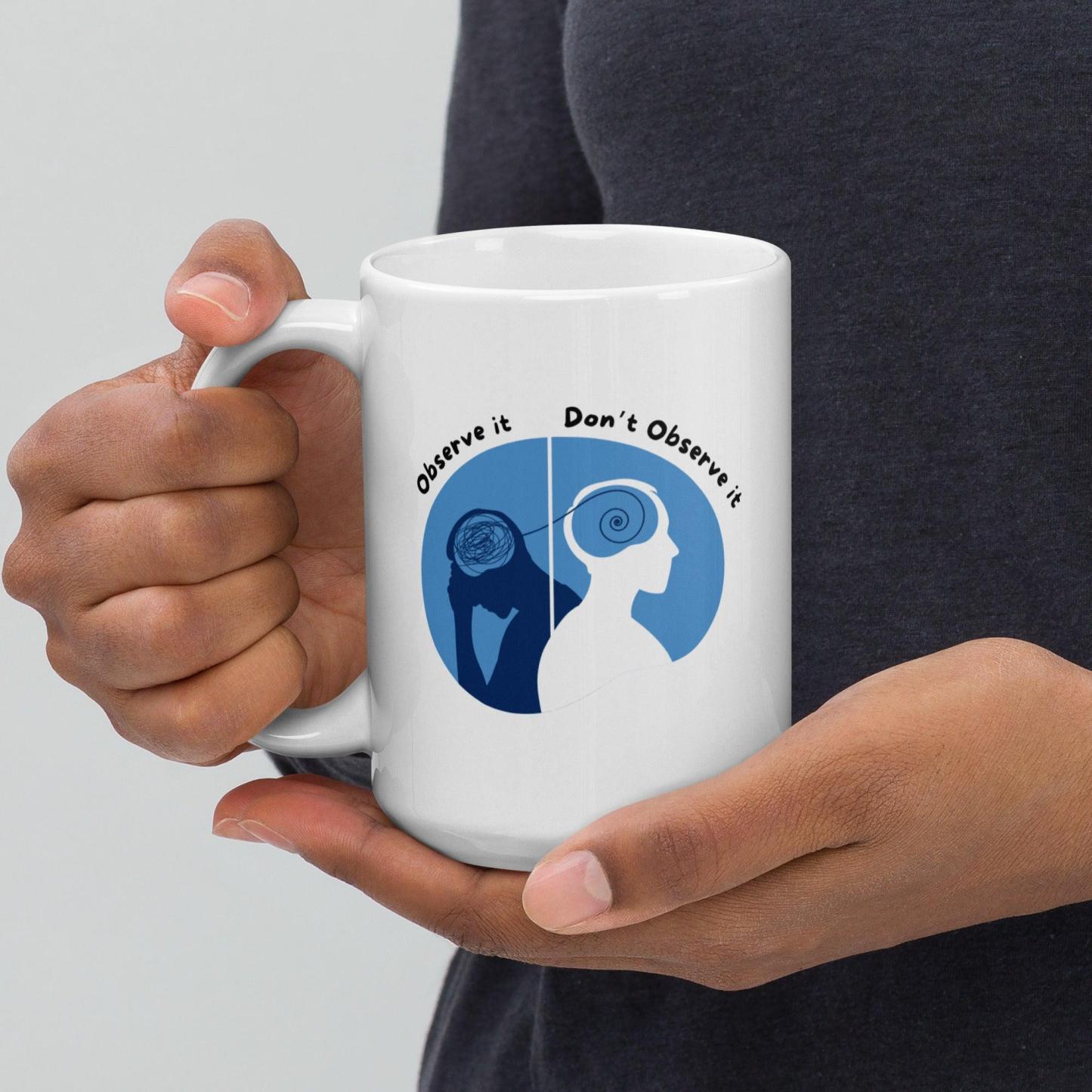 Mindfulness Observation Quote Mug - Inspire Cups