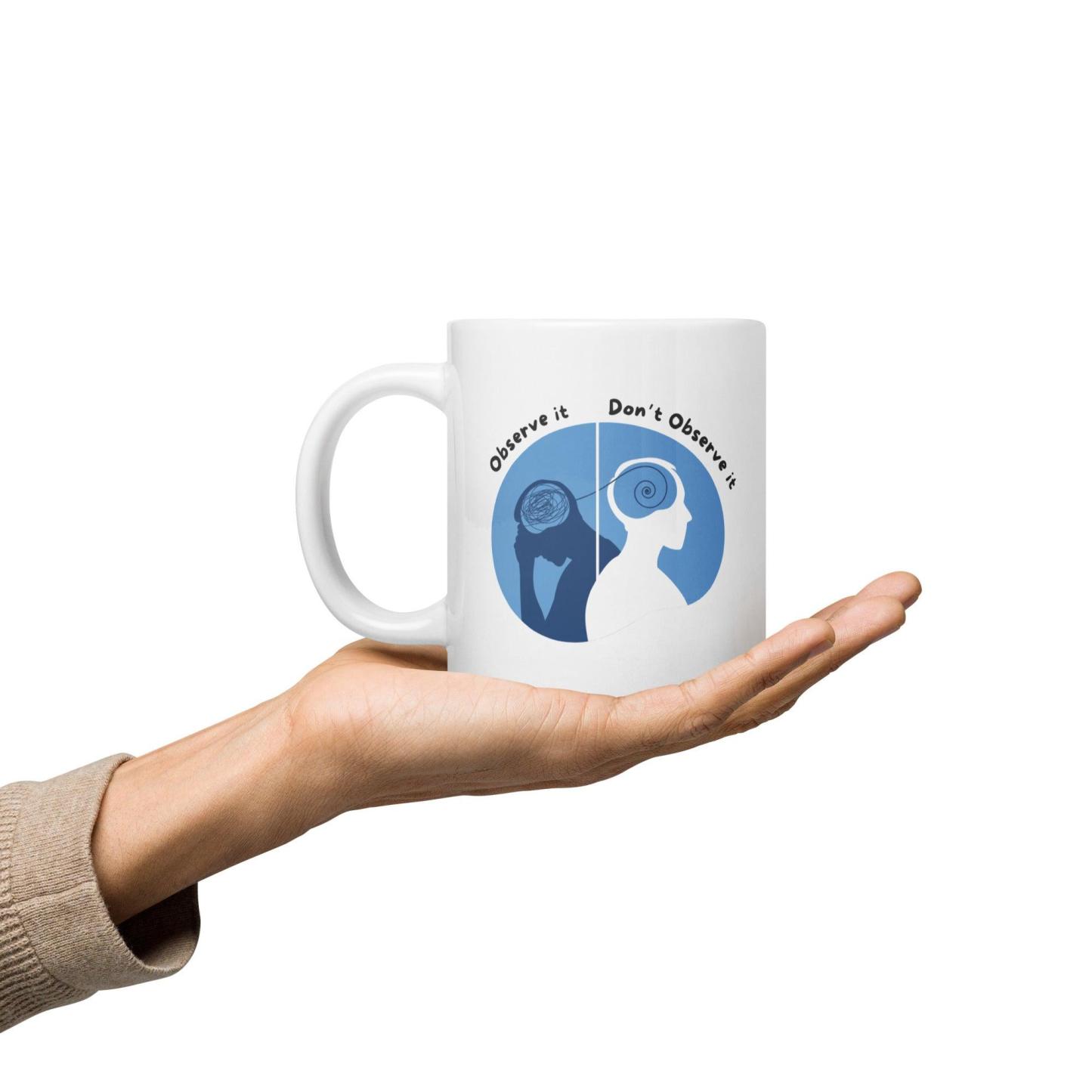 Mindfulness Observation Quote Mug - Inspire Cups