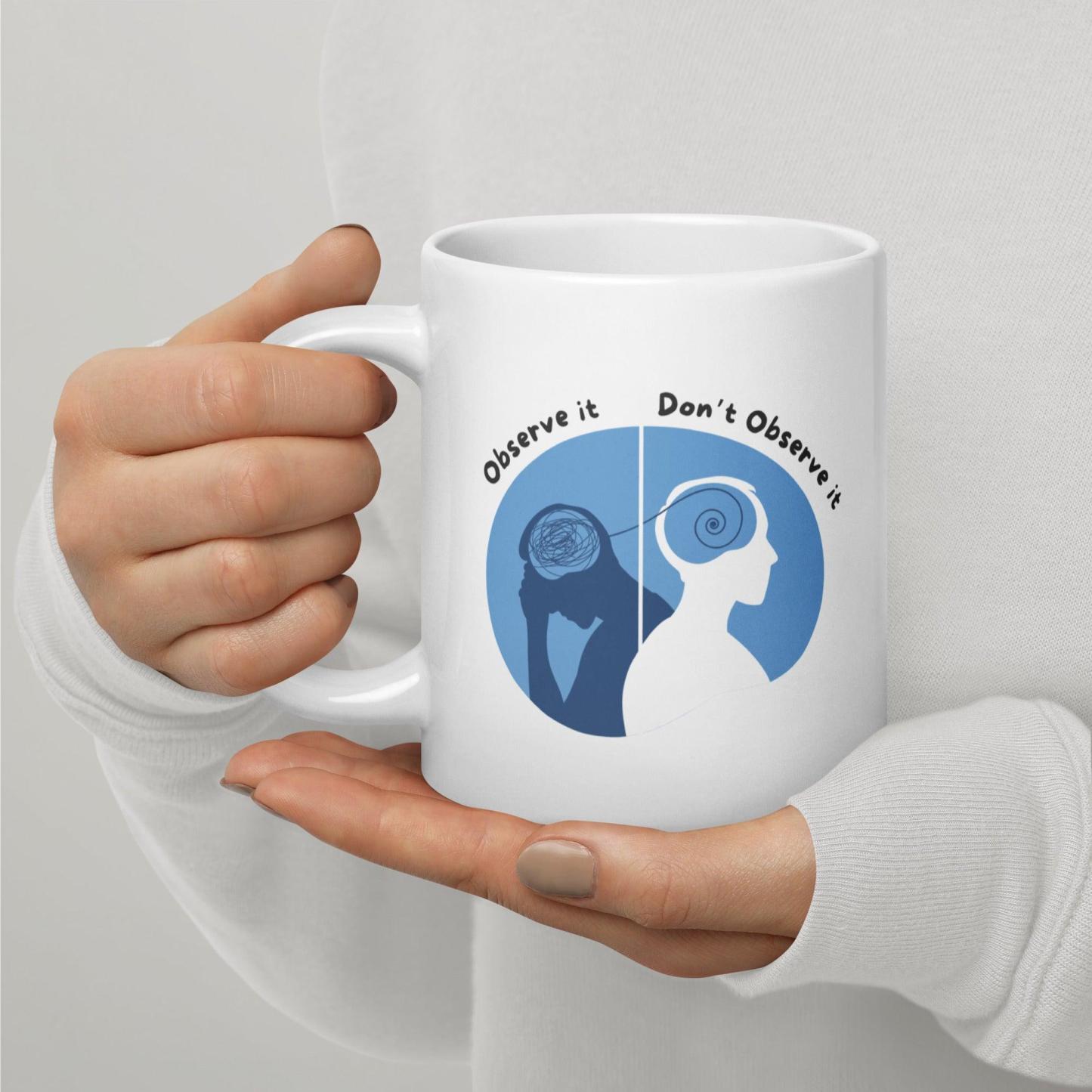 Mindfulness Observation Quote Mug - Inspire Cups