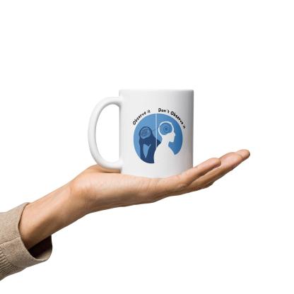 Mindfulness Observation Quote Mug - Inspire Cups