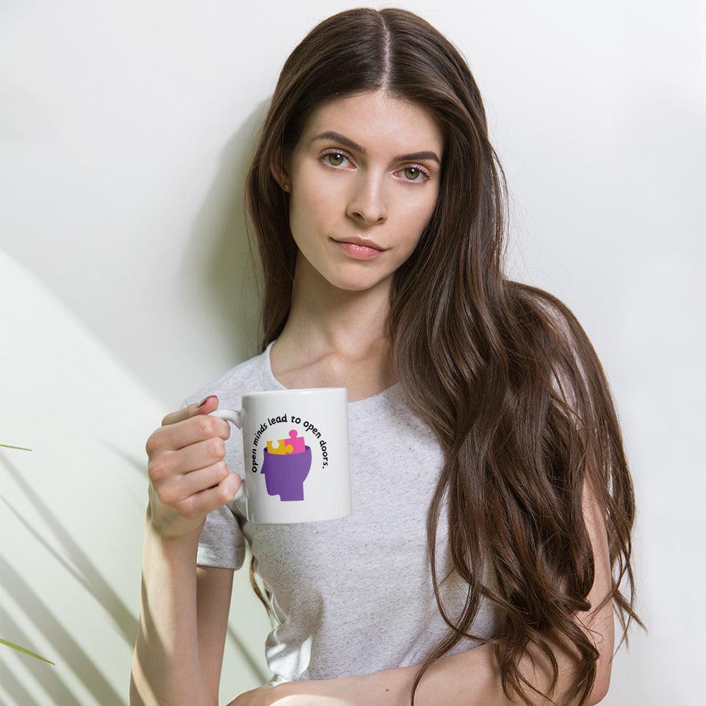 Open Mind Ceramic Mug - Inspire Cups
