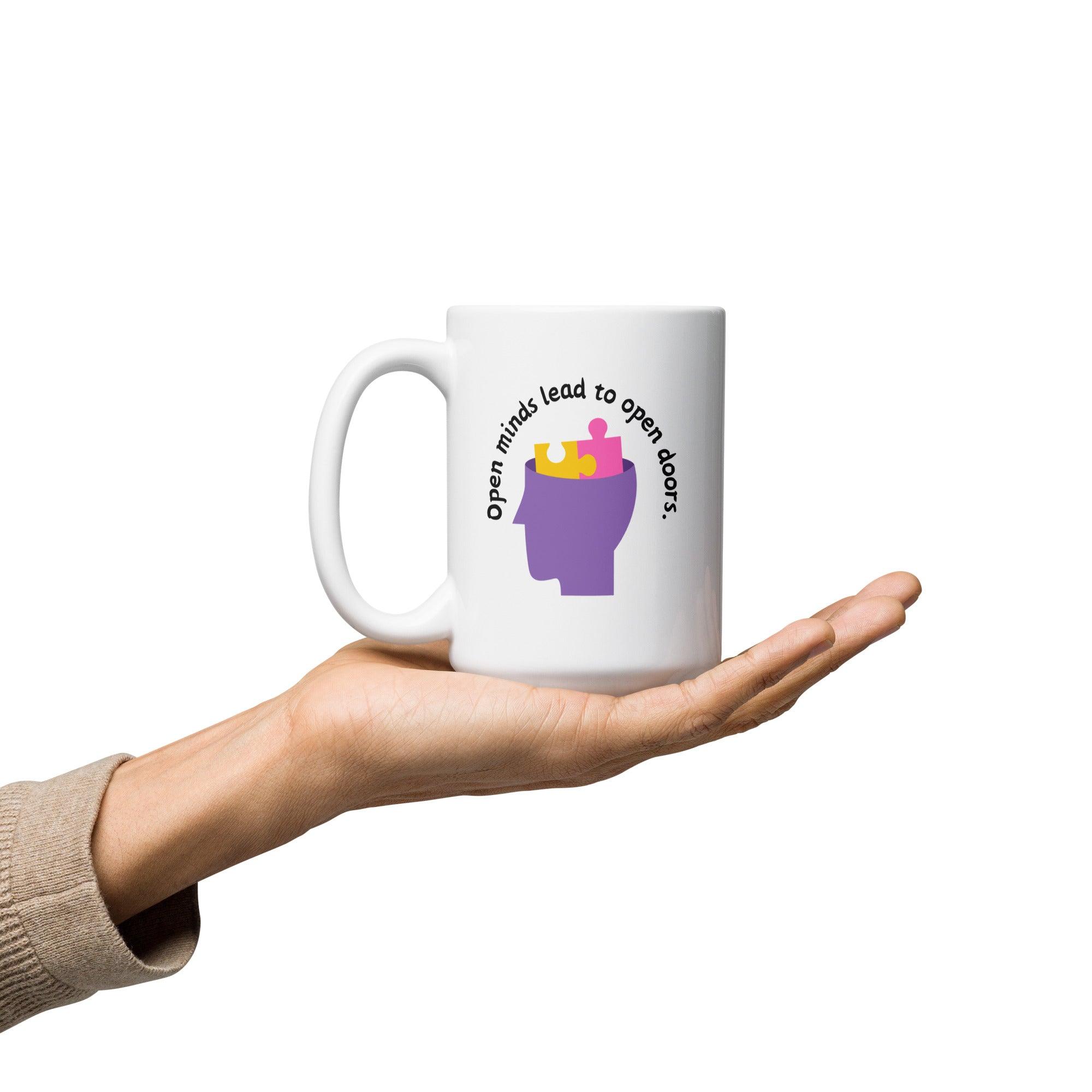 Open Mind Ceramic Mug - Inspire Cups