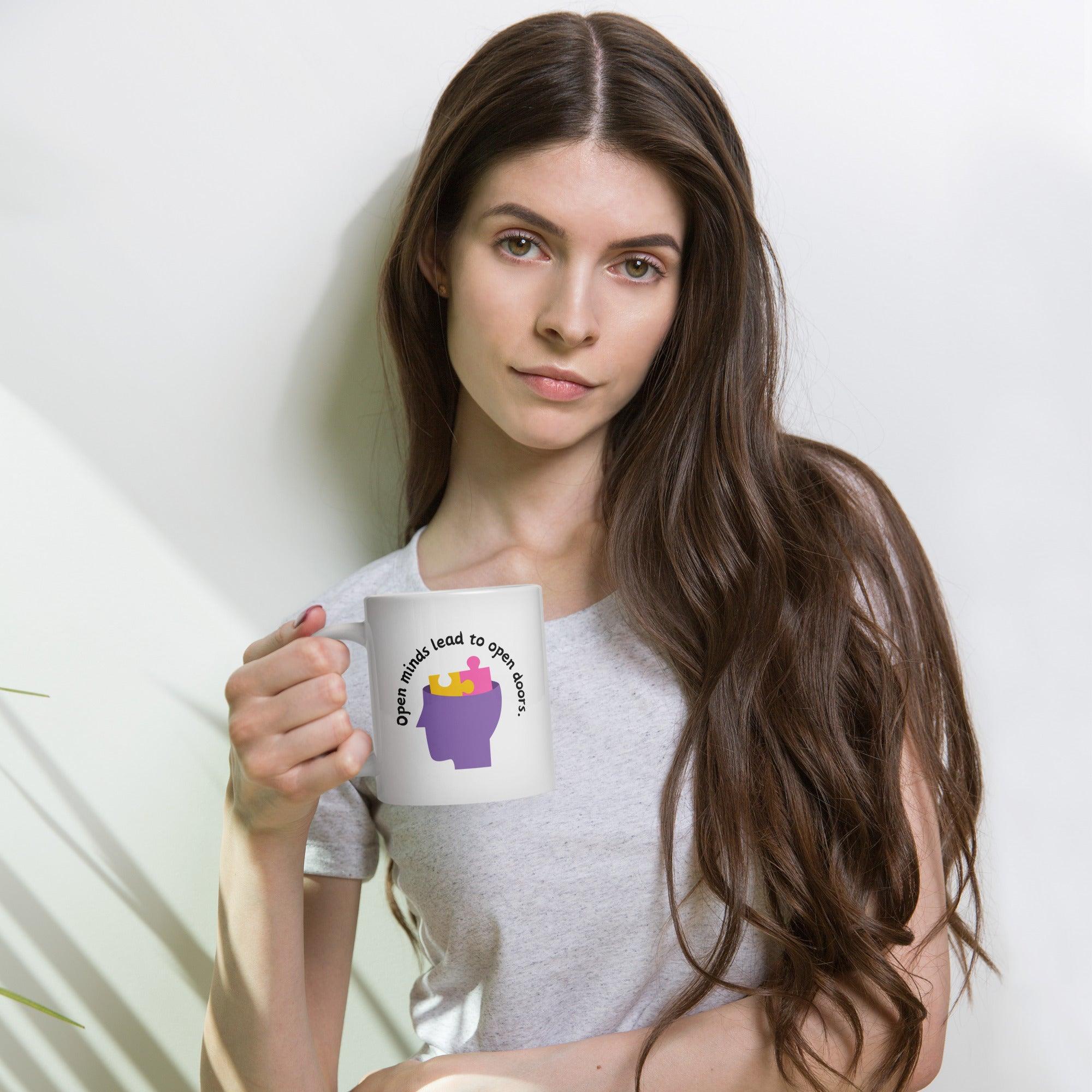 Open Mind Ceramic Mug - Inspire Cups