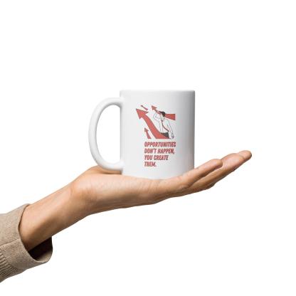 Motivational Opportunity Ceramic Mug - Inspire Cups