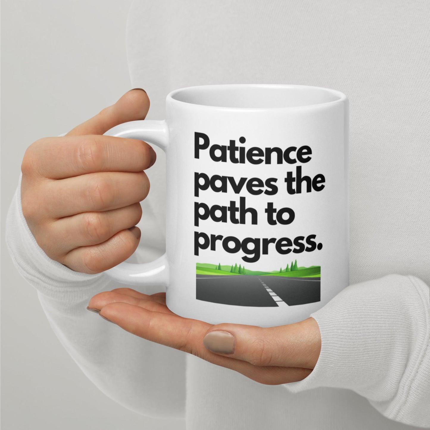 Patience Progress Message Mug - Inspire Cups