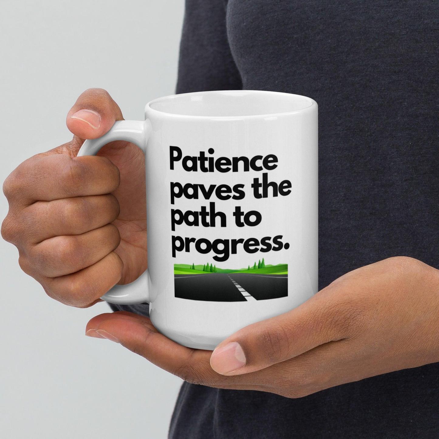 Patience Progress Message Mug - Inspire Cups