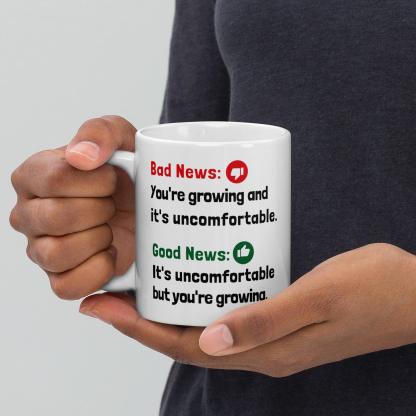 Growth Discomfort Mug - Inspire Cups