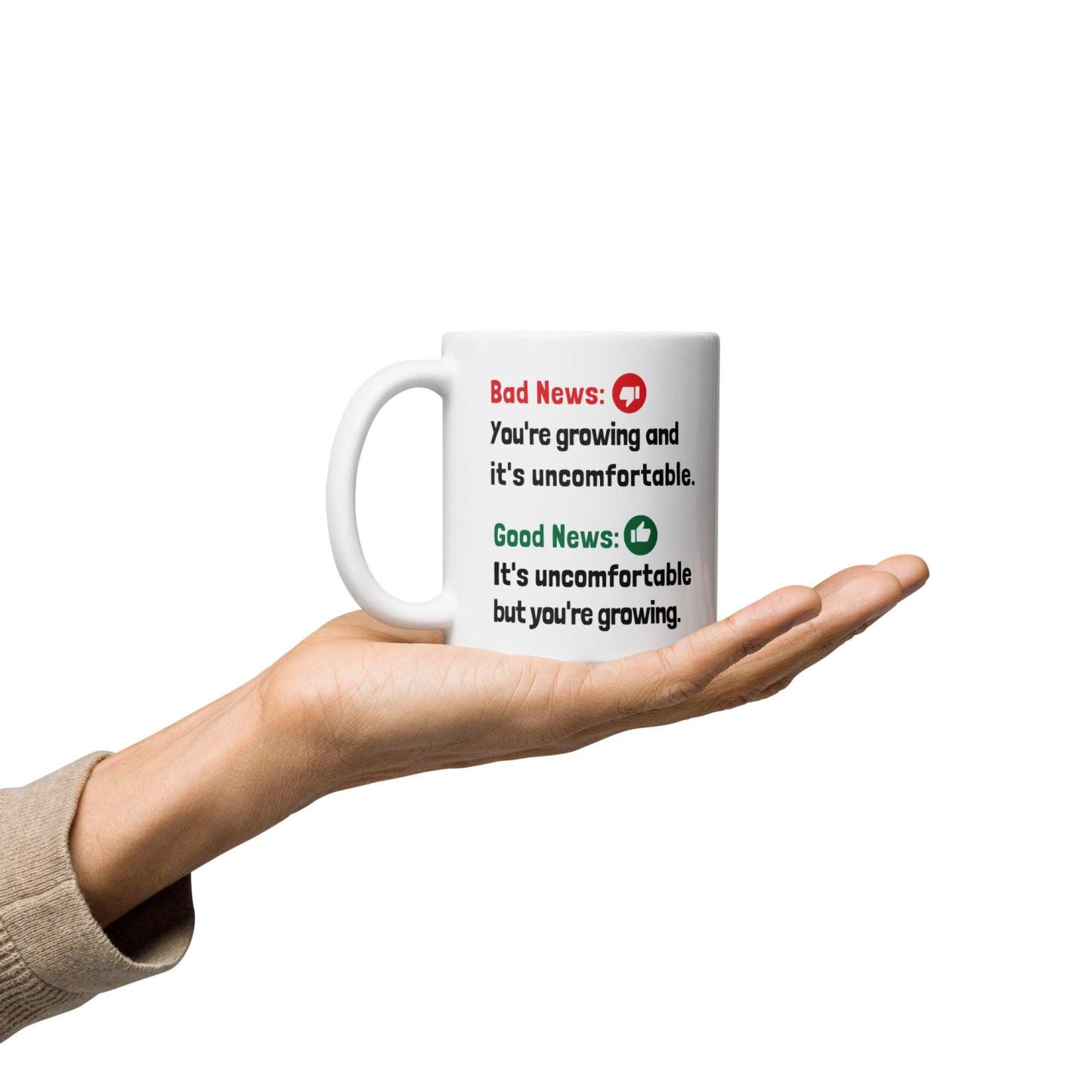 Growth Discomfort Mug - Inspire Cups