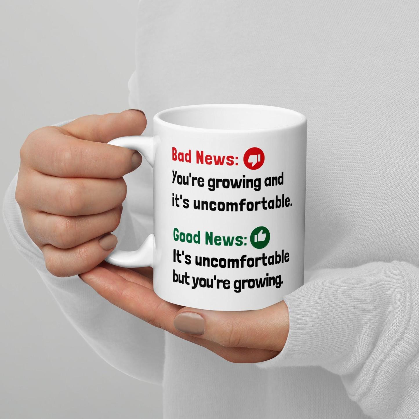 Growth Discomfort Mug - Inspire Cups