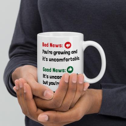 Growth Discomfort Mug - Inspire Cups