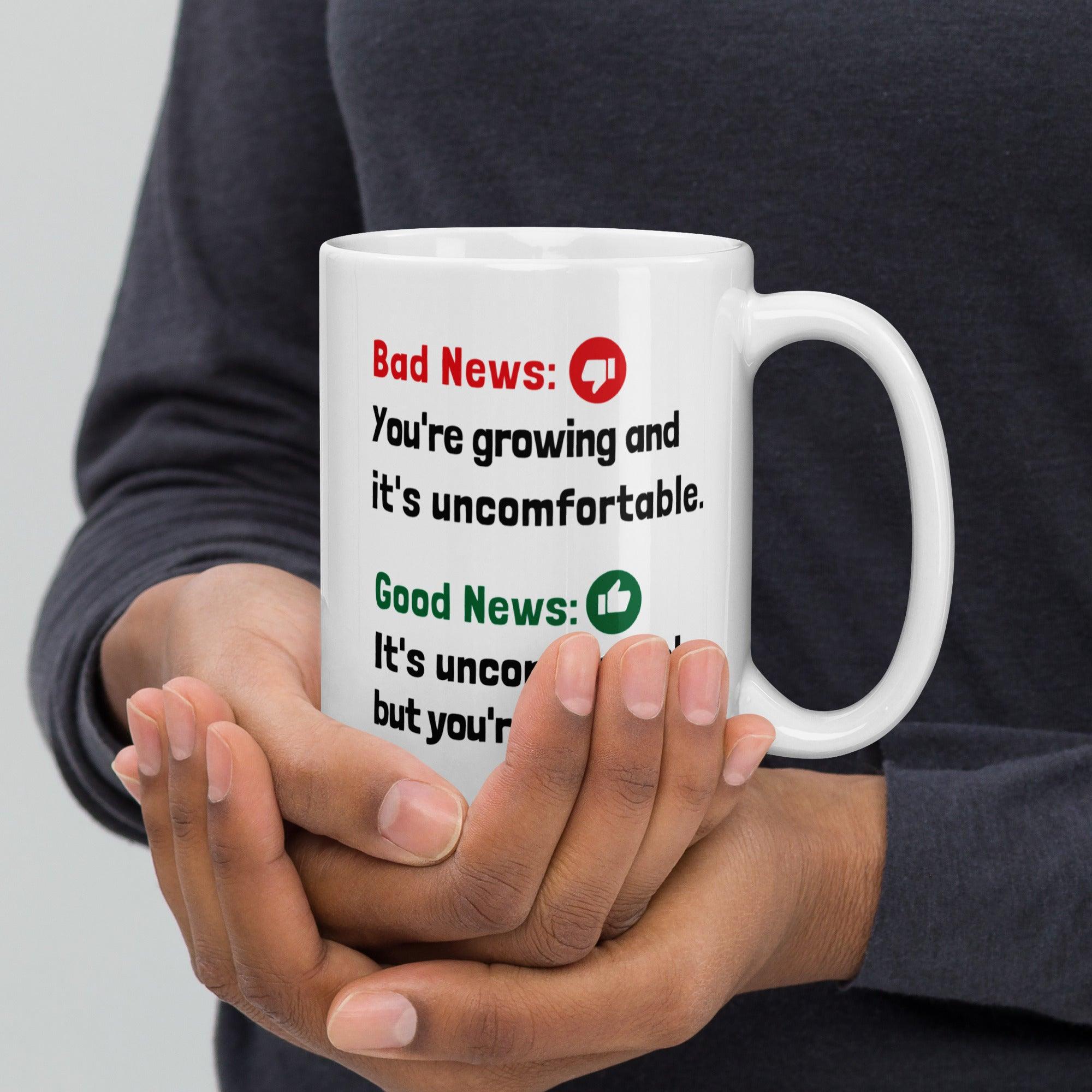 Growth Discomfort Mug - Inspire Cups