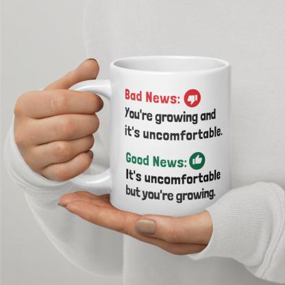 Growth Discomfort Mug - Inspire Cups