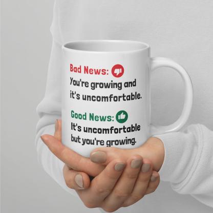 Growth Discomfort Mug - Inspire Cups