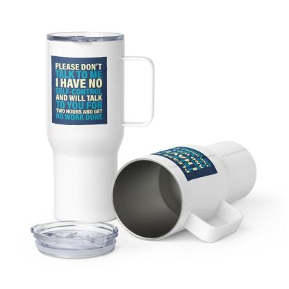 No Work Talk Mug - Inspire Cups