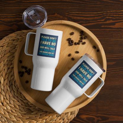 No Work Talk Mug - Inspire Cups
