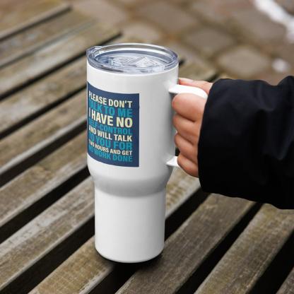 No Work Talk Mug - Inspire Cups