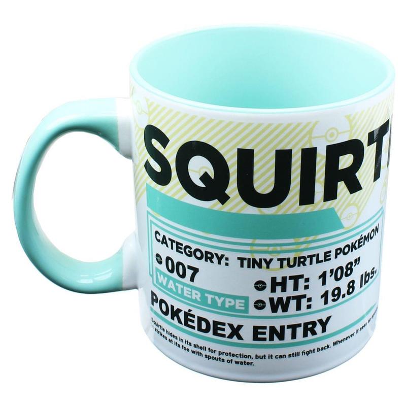 Pokedex Squirtle 20oz Ceramic Mug