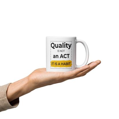 Motivational Ceramic Habit Mug - Inspire Cups