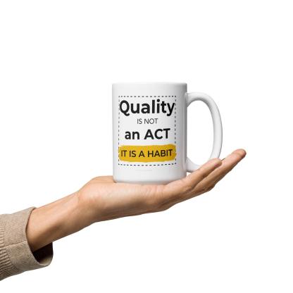 Motivational Ceramic Habit Mug - Inspire Cups