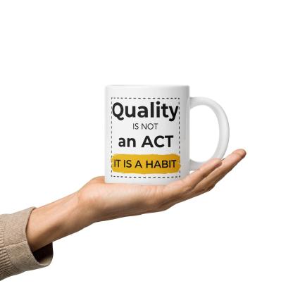 Motivational Ceramic Habit Mug - Inspire Cups