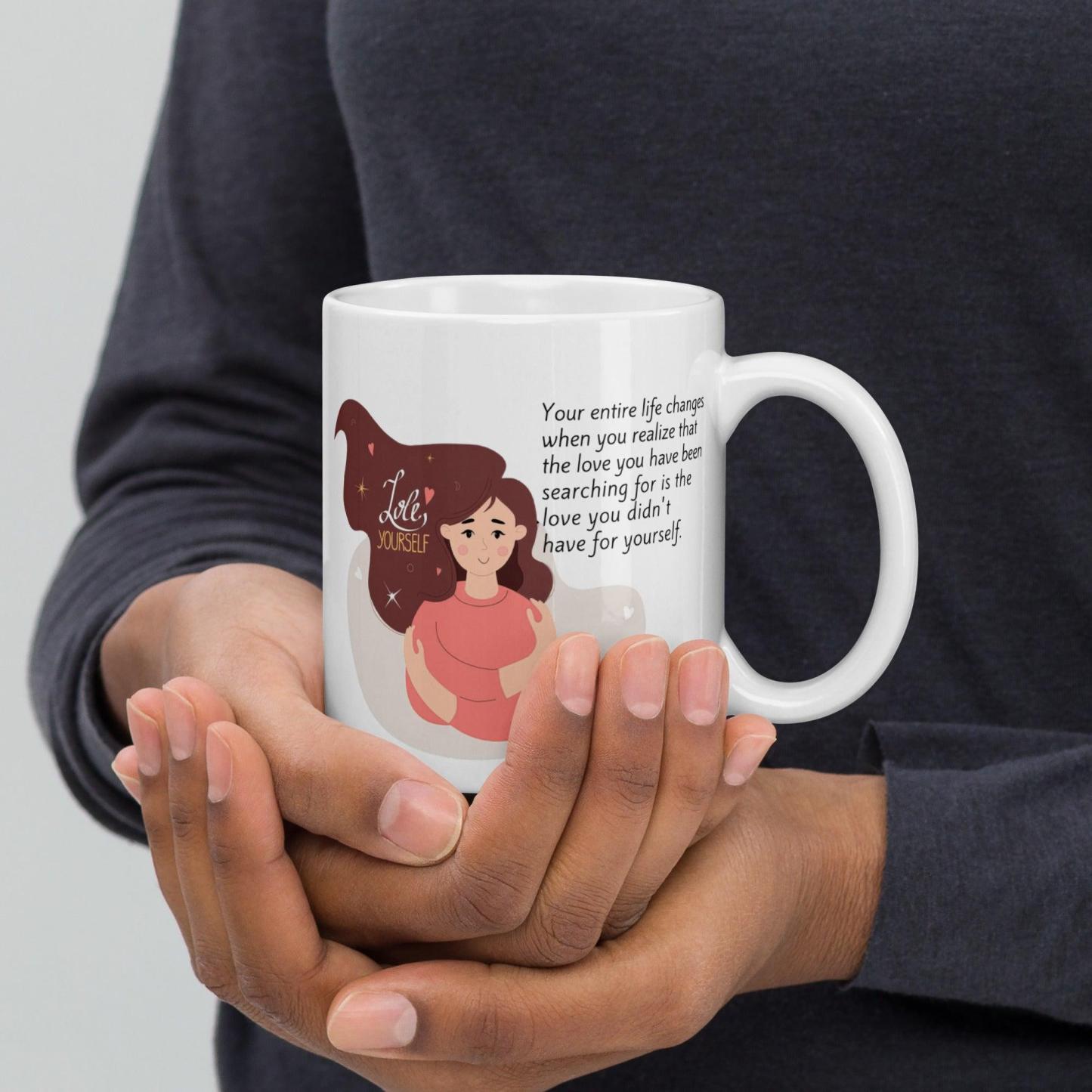 Self Love Inspirational Mug - Inspire Cups