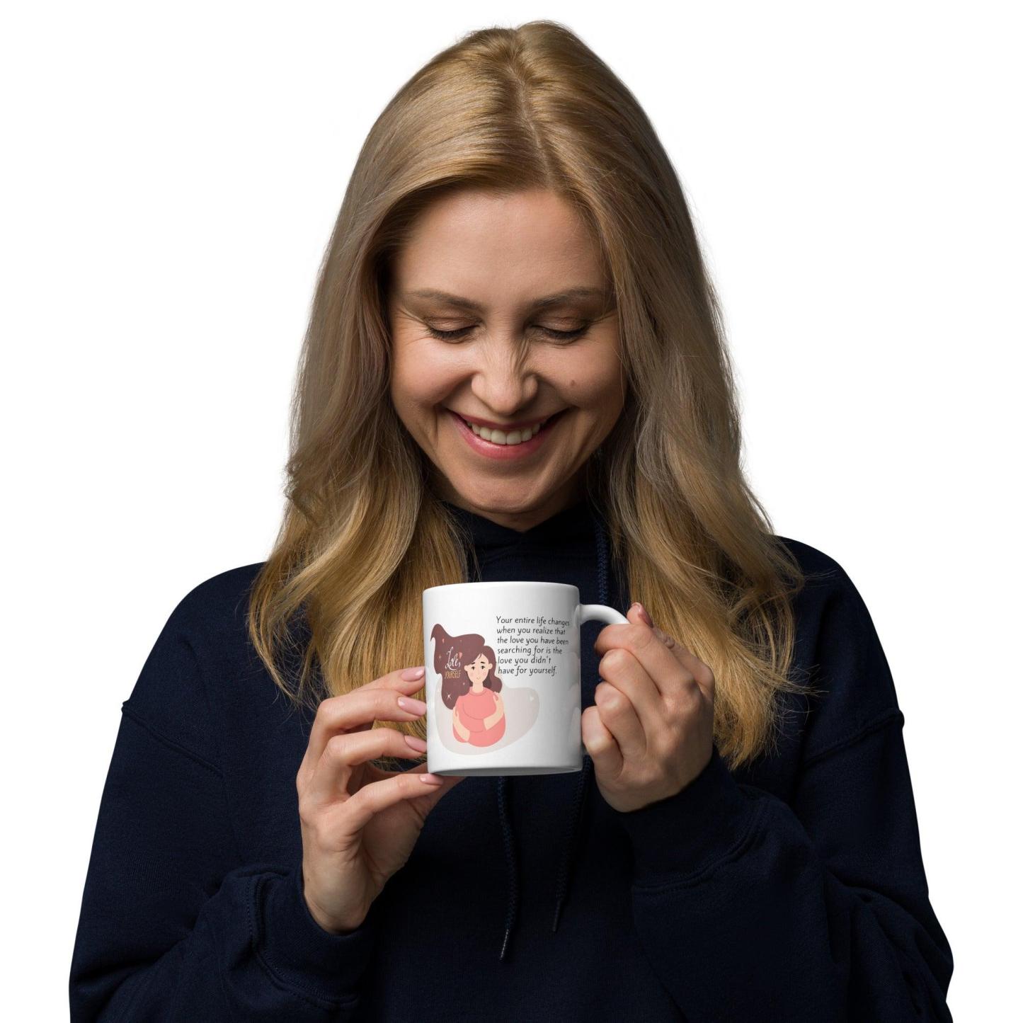 Self Love Inspirational Mug - Inspire Cups
