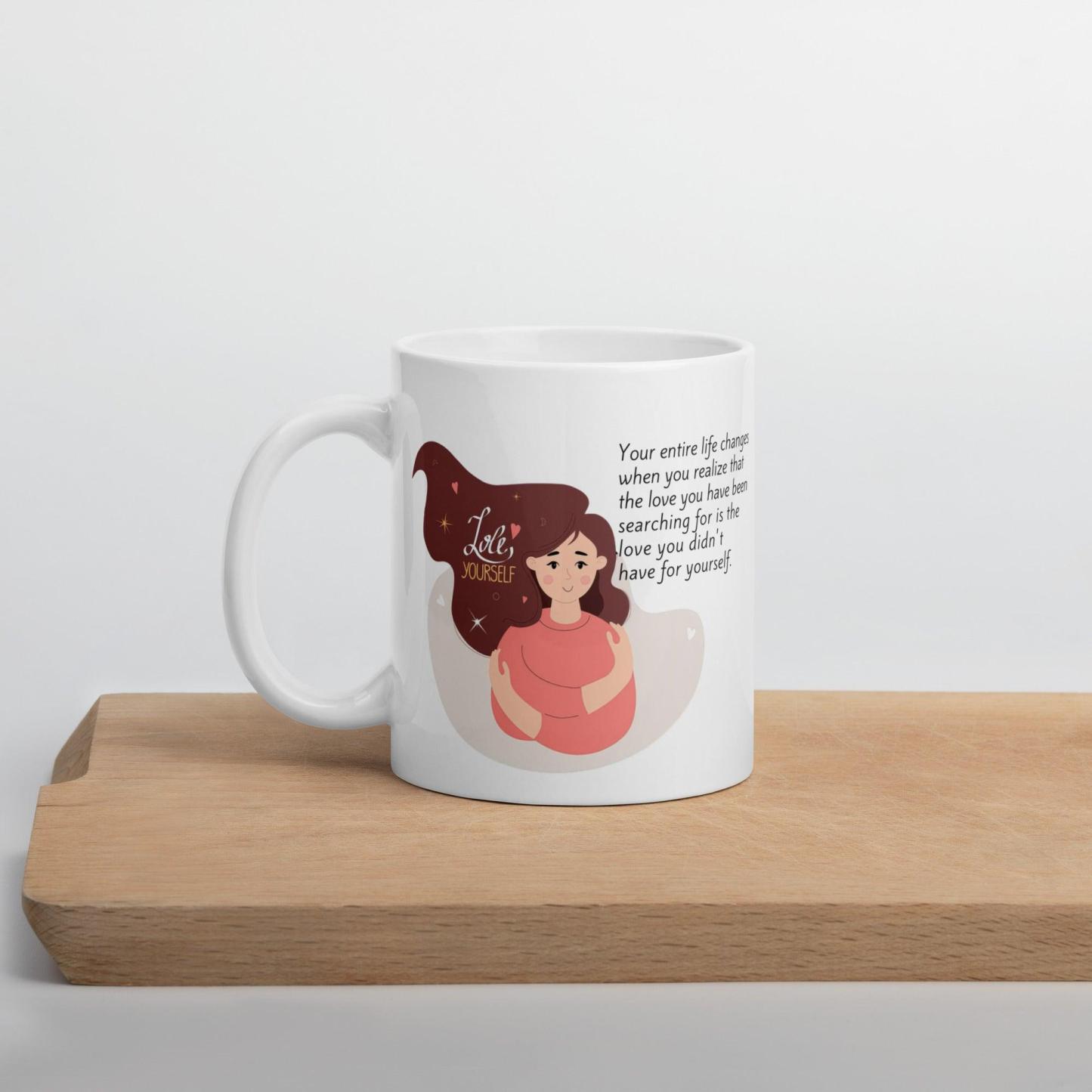 Self Love Inspirational Mug - Inspire Cups