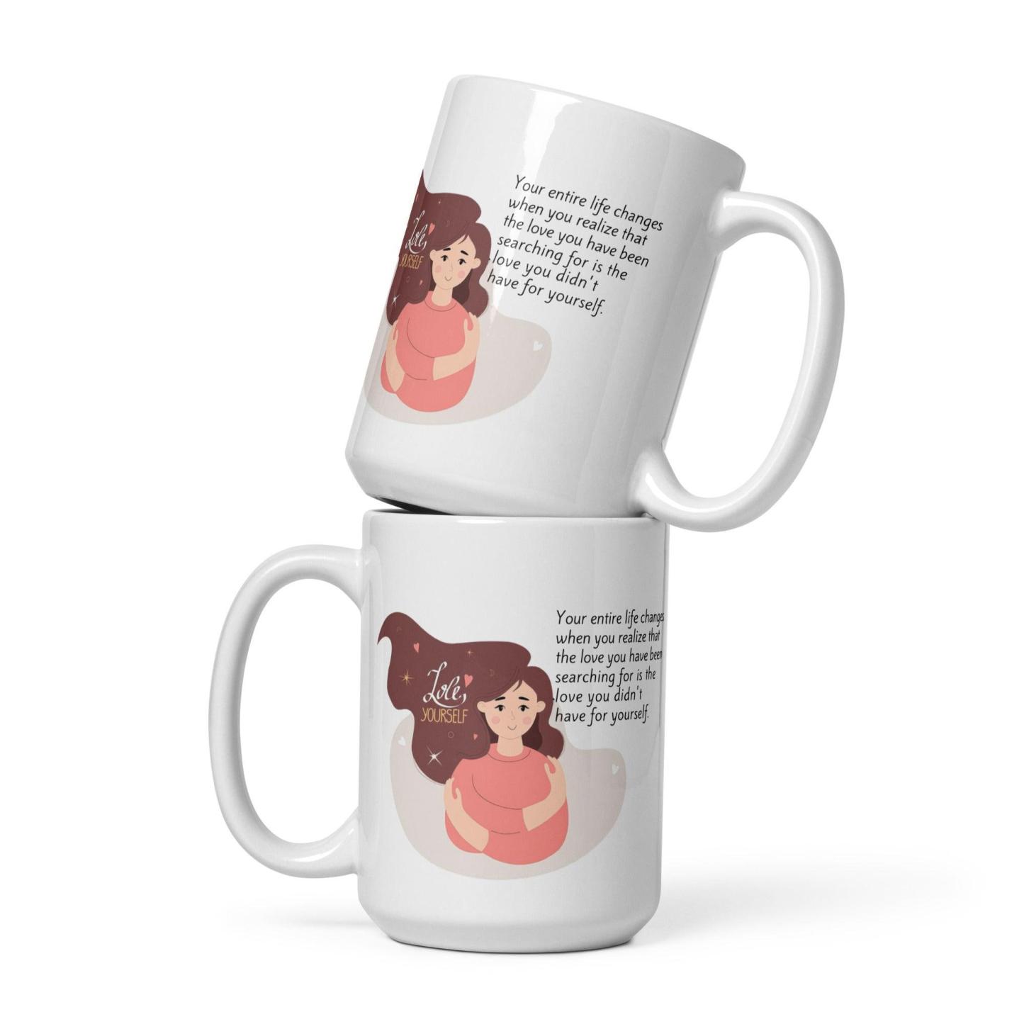 Self Love Inspirational Mug - Inspire Cups