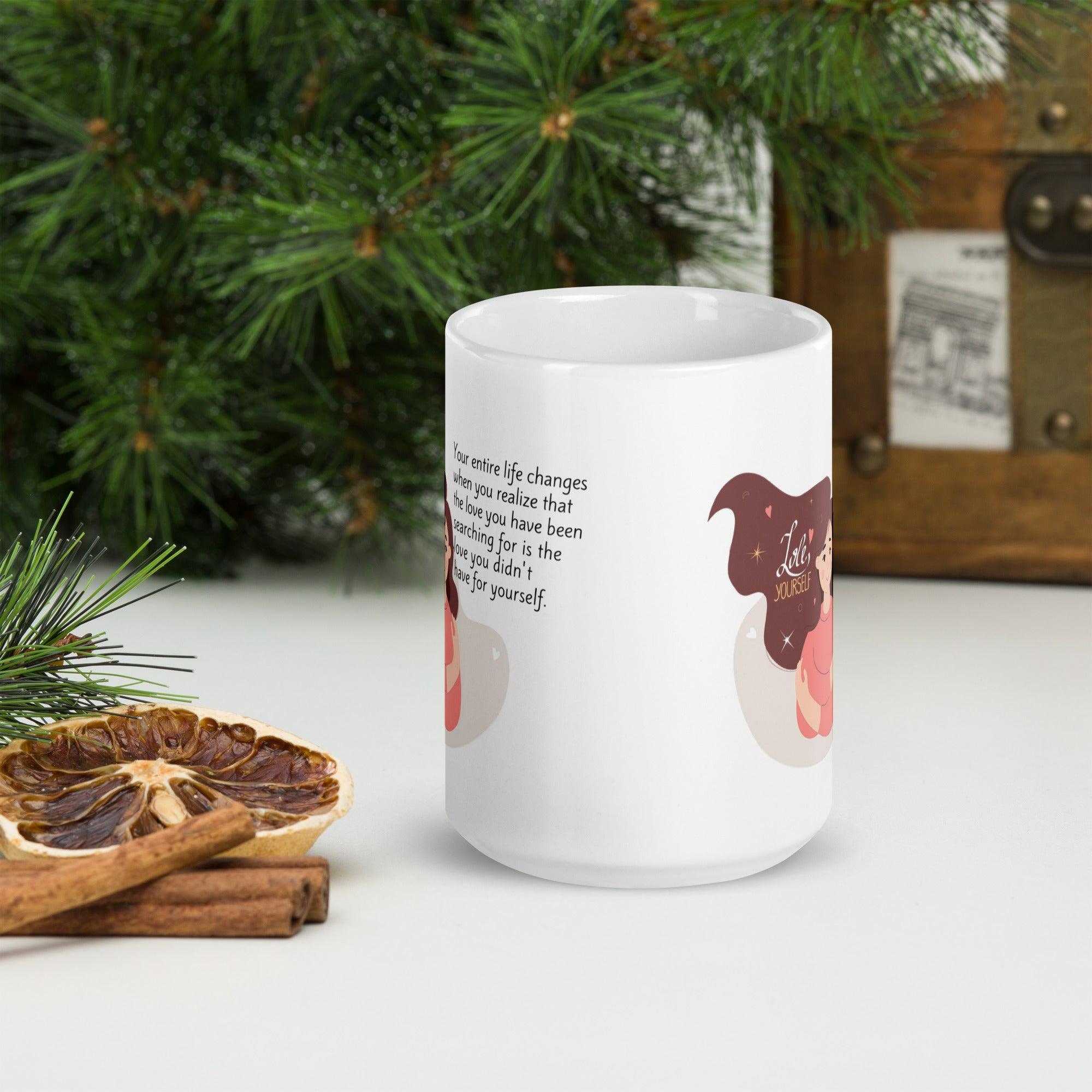 Self Love Inspirational Mug - Inspire Cups