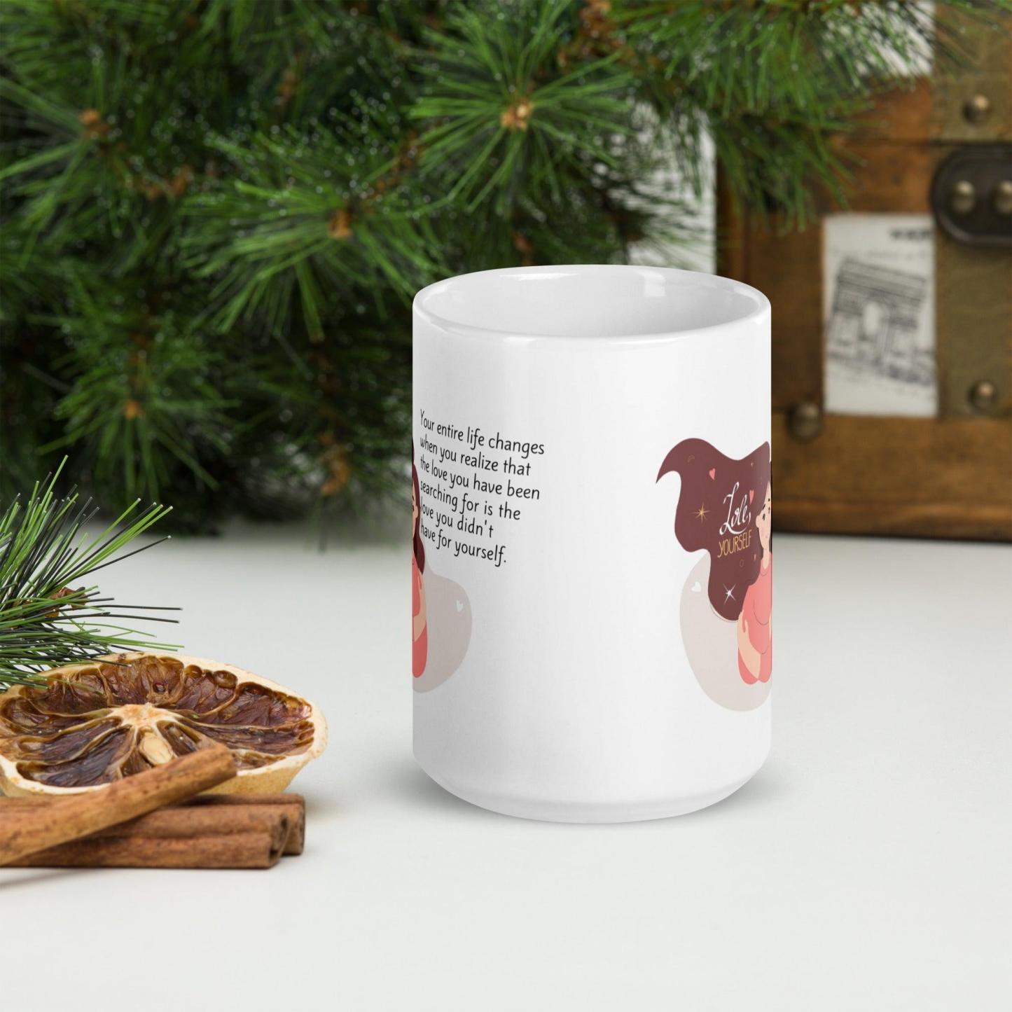 Self Love Inspirational Mug - Inspire Cups