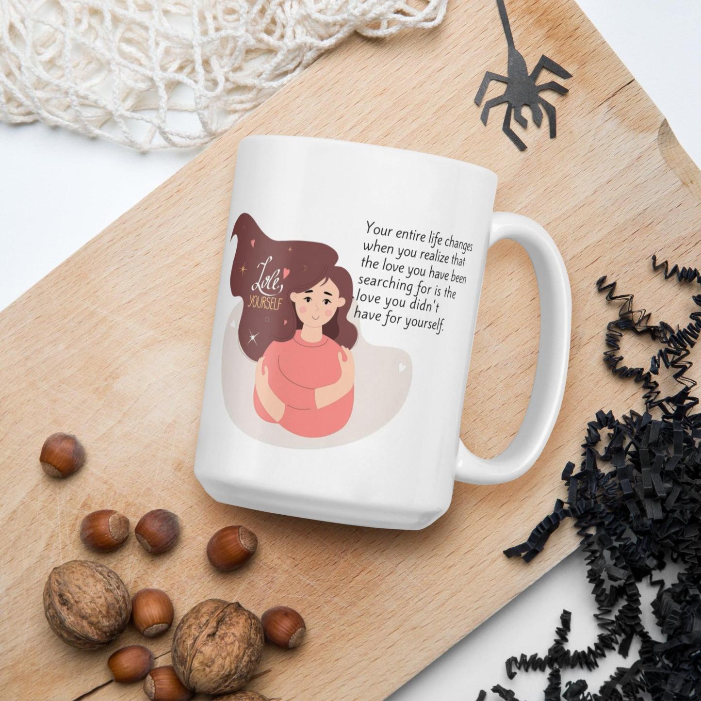 Self Love Inspirational Mug - Inspire Cups