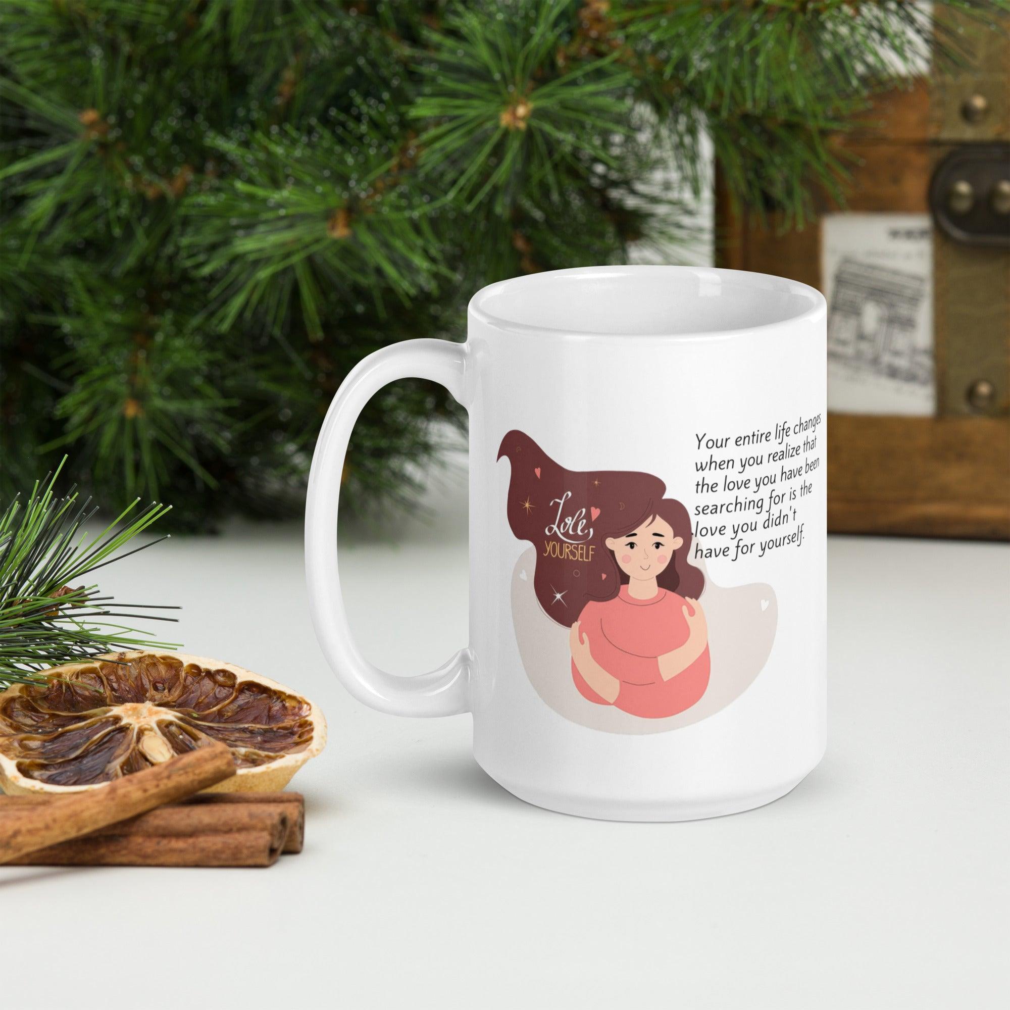Self Love Inspirational Mug - Inspire Cups