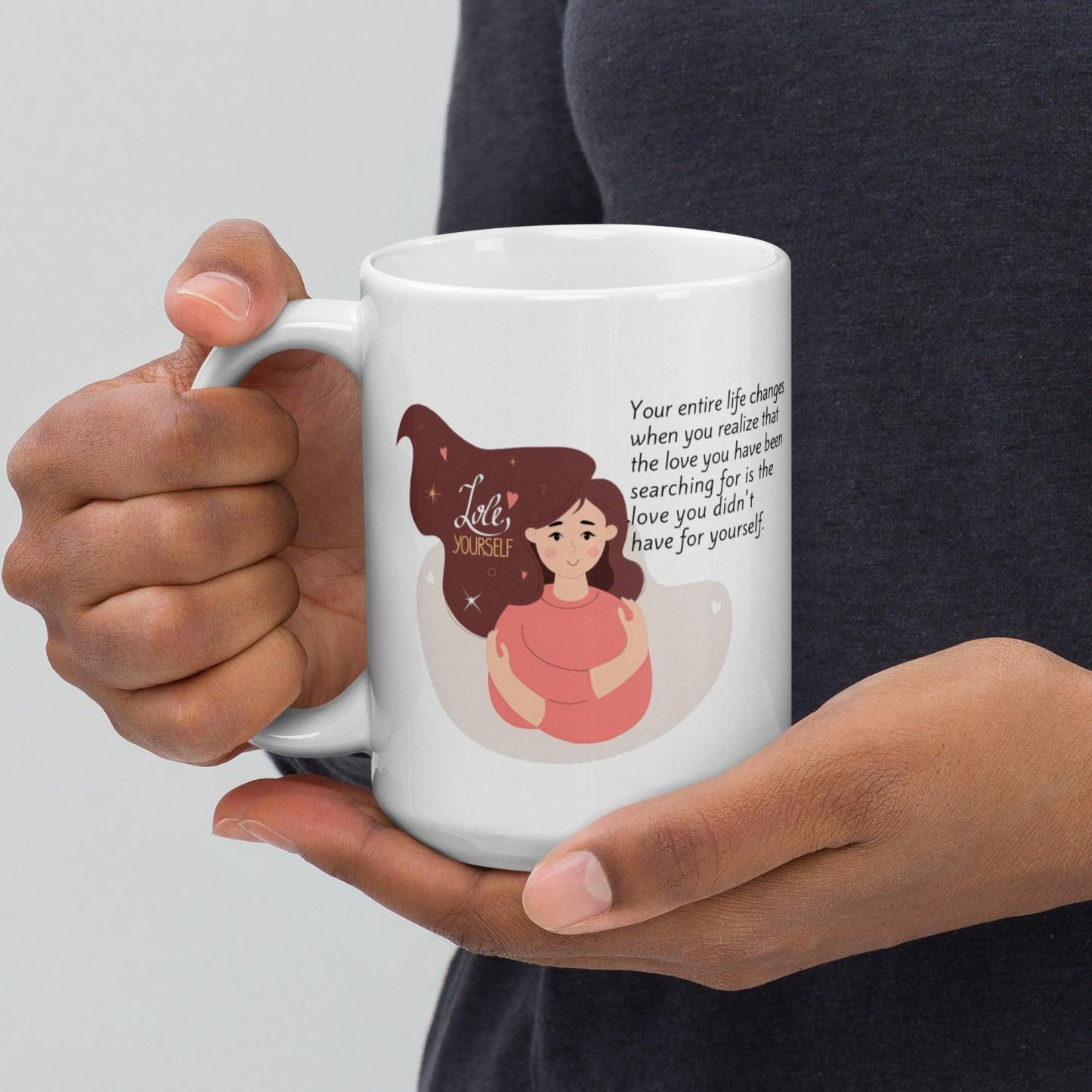 Self Love Inspirational Mug - Inspire Cups