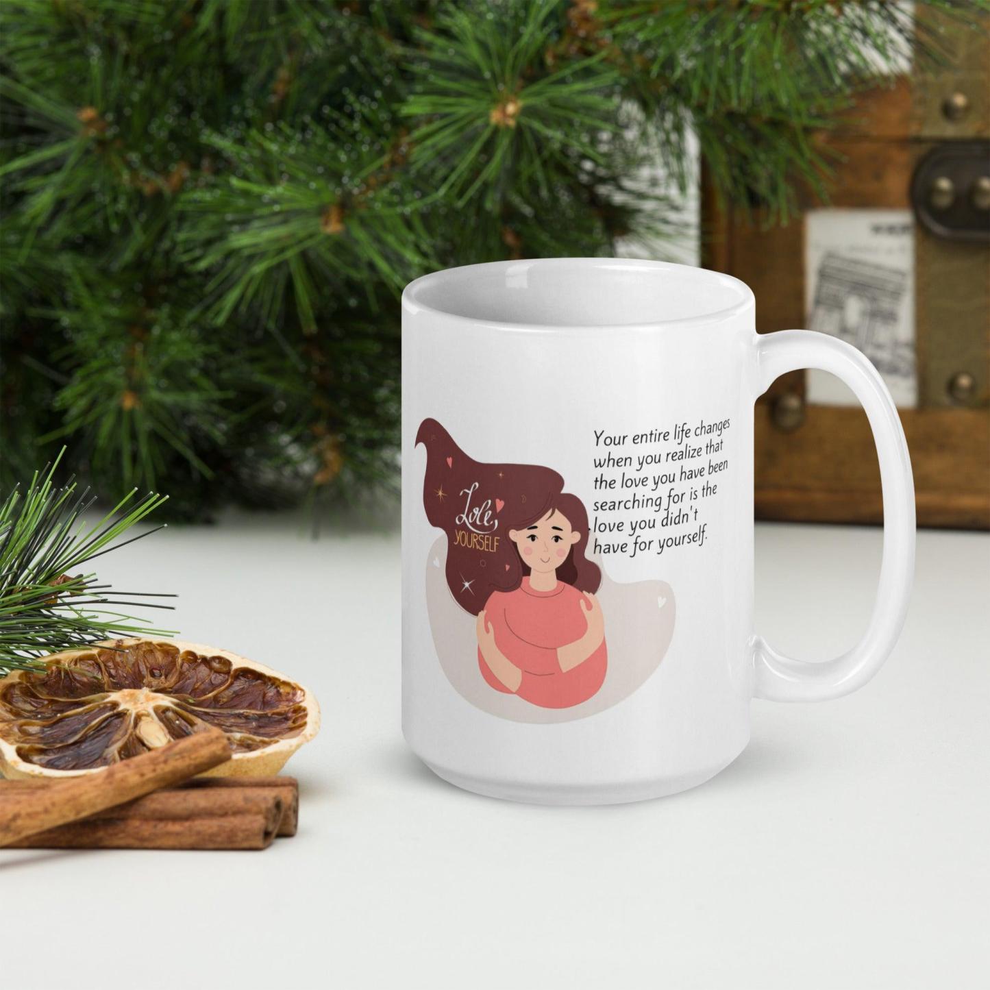 Self Love Inspirational Mug - Inspire Cups