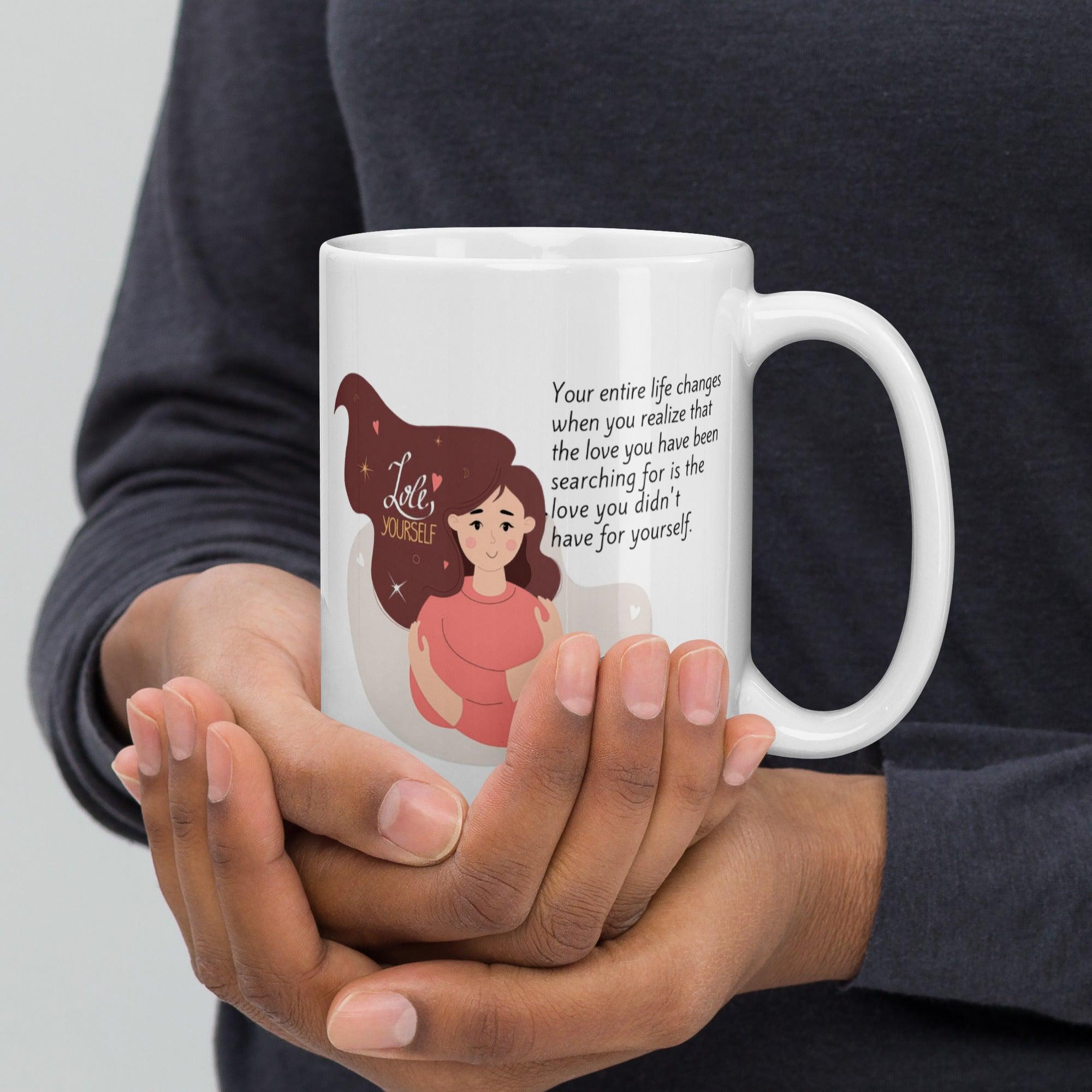 Self Love Inspirational Mug - Inspire Cups