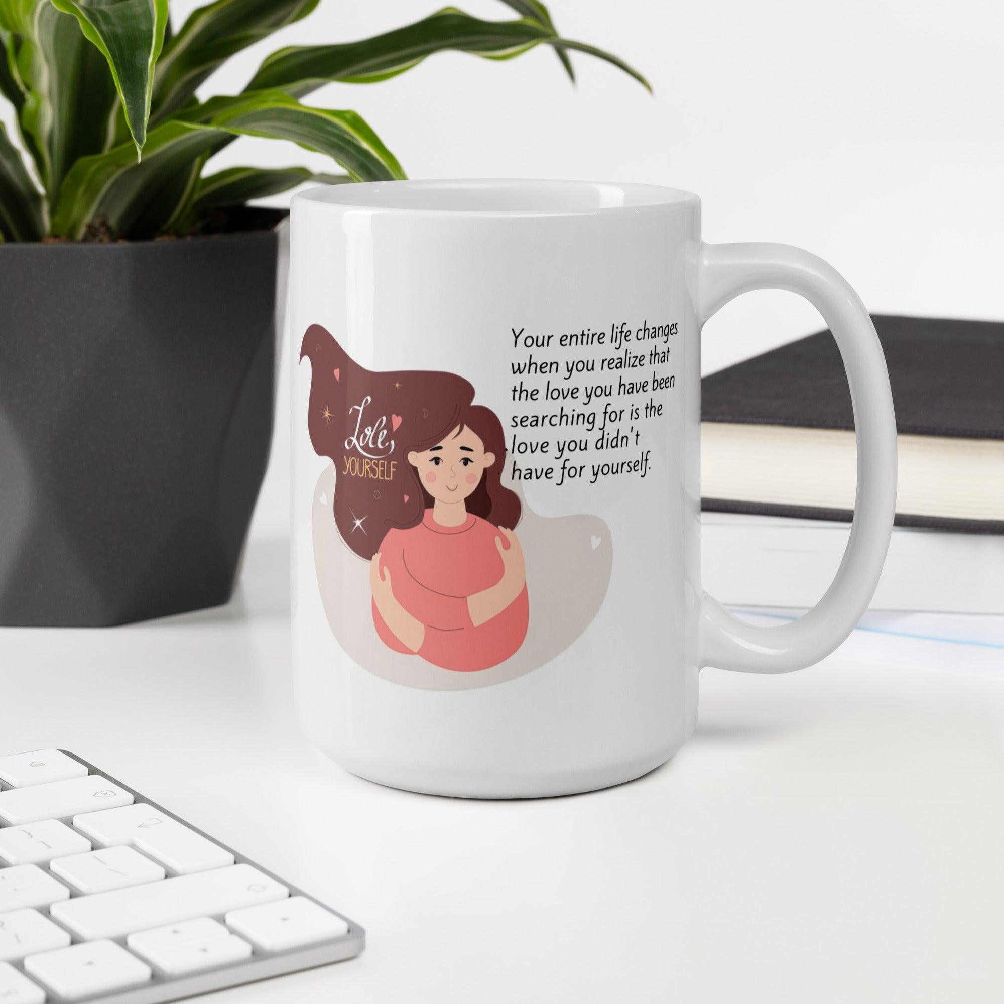 Self Love Inspirational Mug - Inspire Cups
