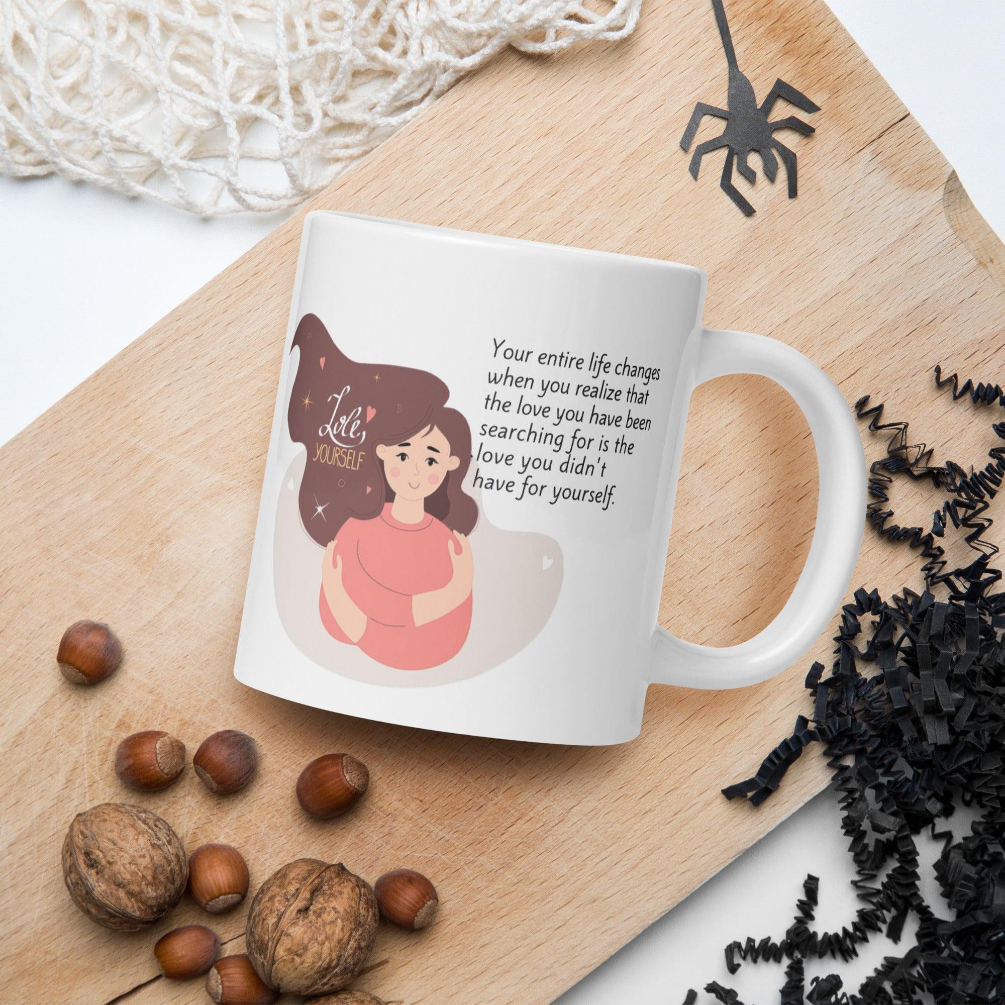 Self Love Inspirational Mug - Inspire Cups
