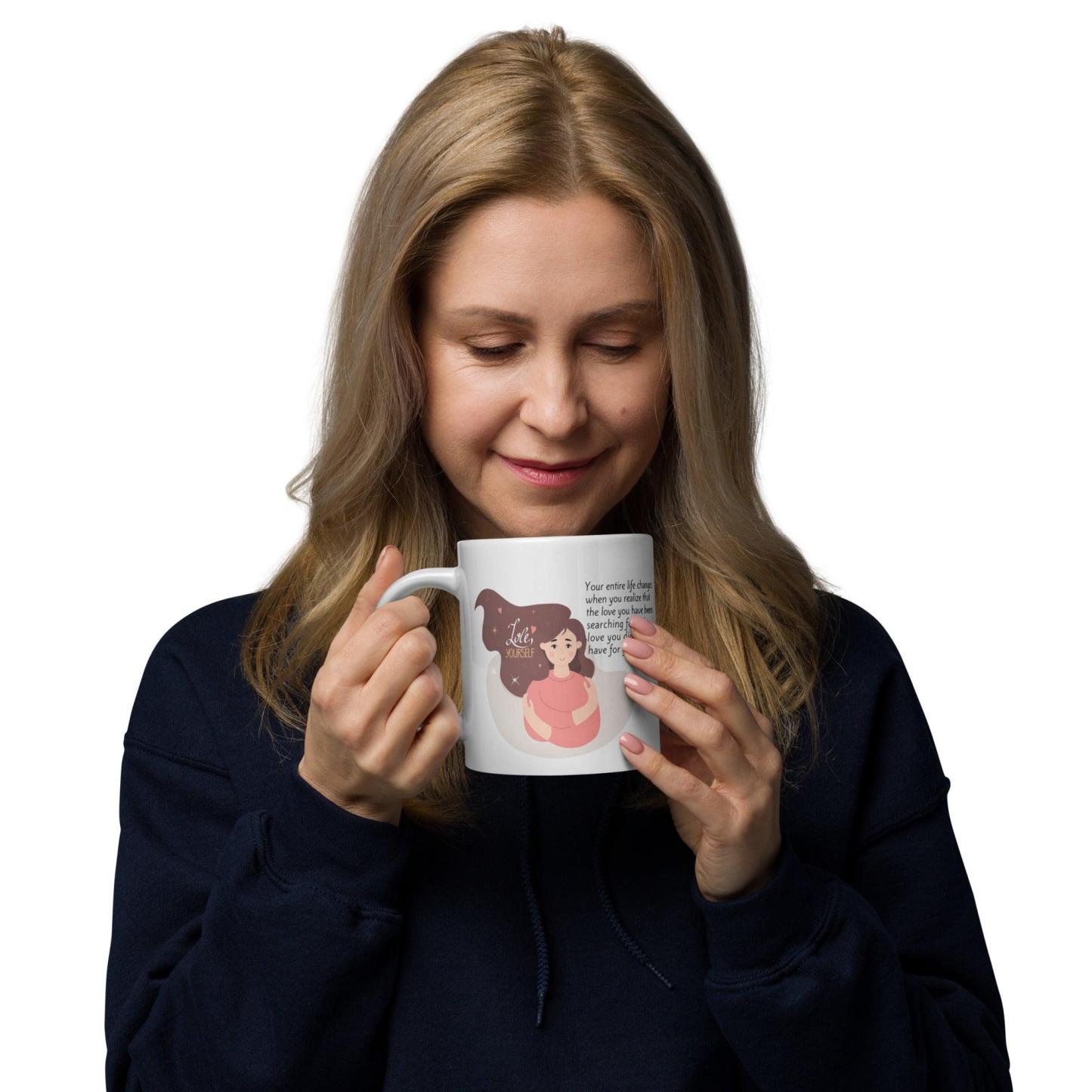 Self Love Inspirational Mug - Inspire Cups