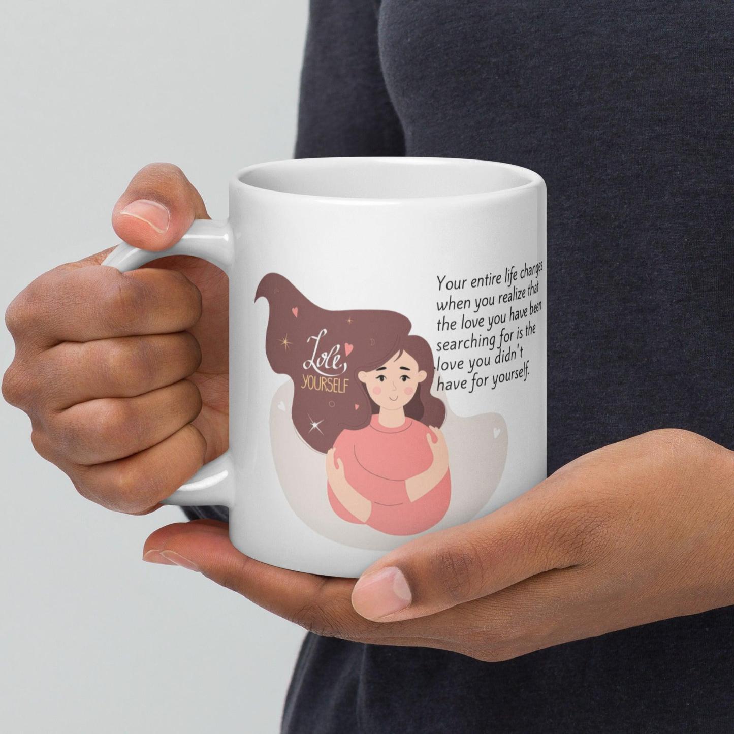 Self Love Inspirational Mug - Inspire Cups