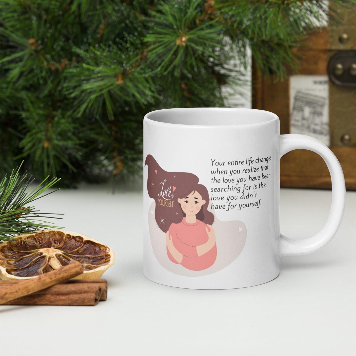 Self Love Inspirational Mug - Inspire Cups