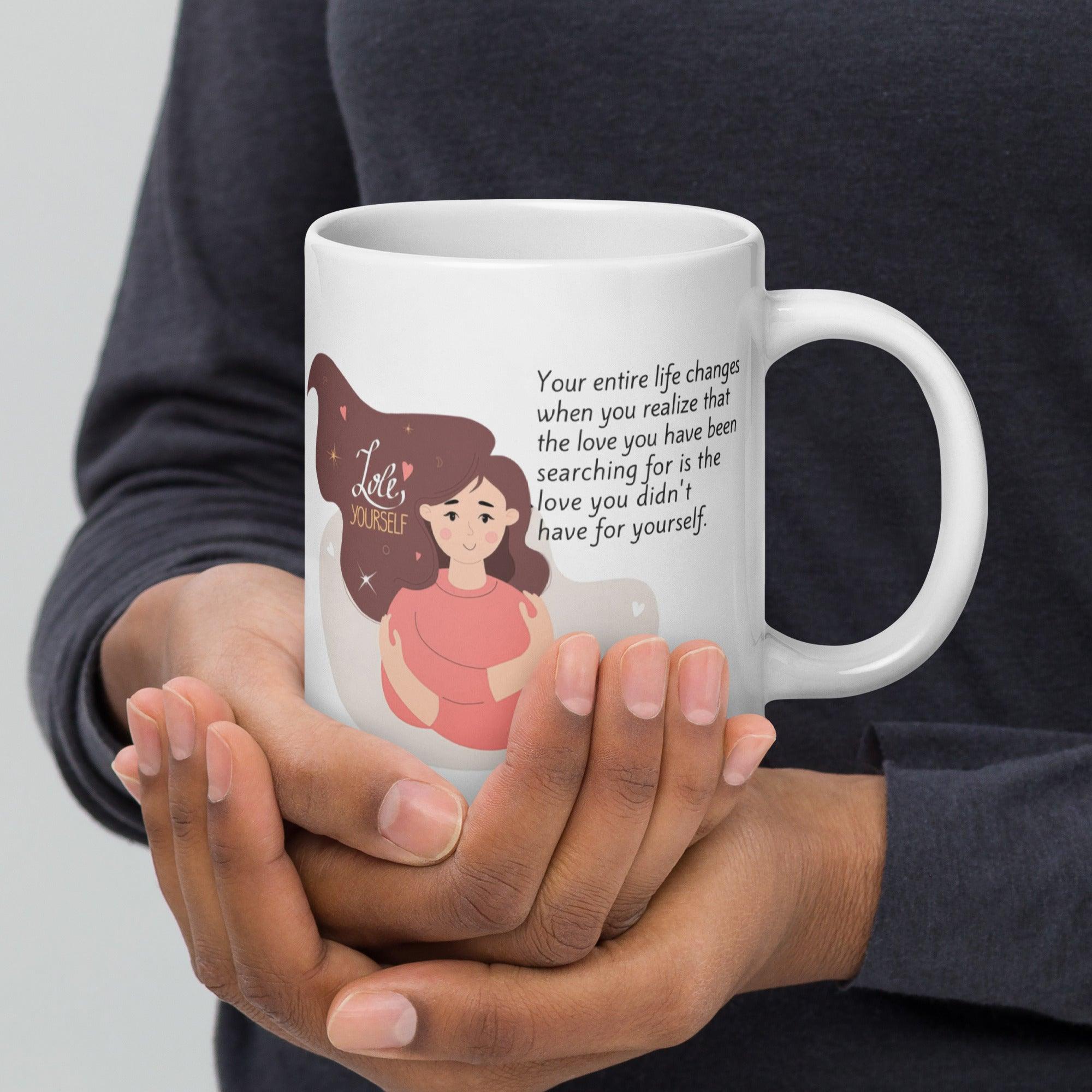 Self Love Inspirational Mug - Inspire Cups