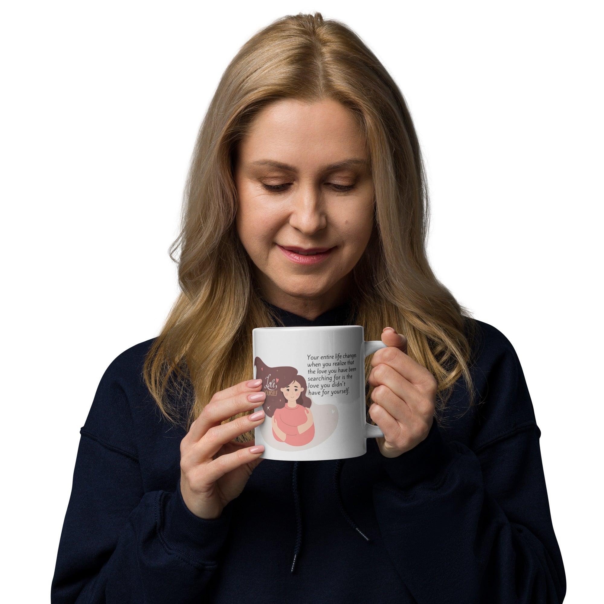Self Love Inspirational Mug - Inspire Cups