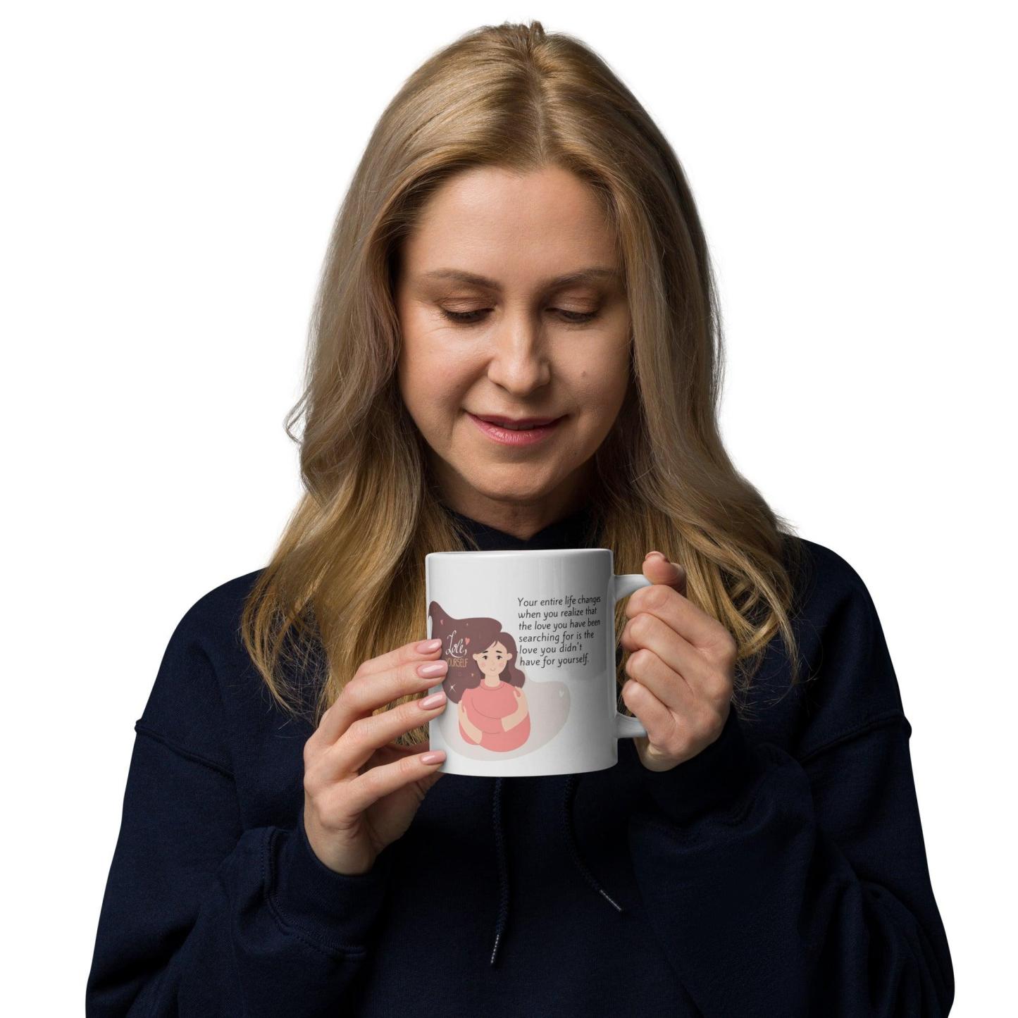 Self Love Inspirational Mug - Inspire Cups