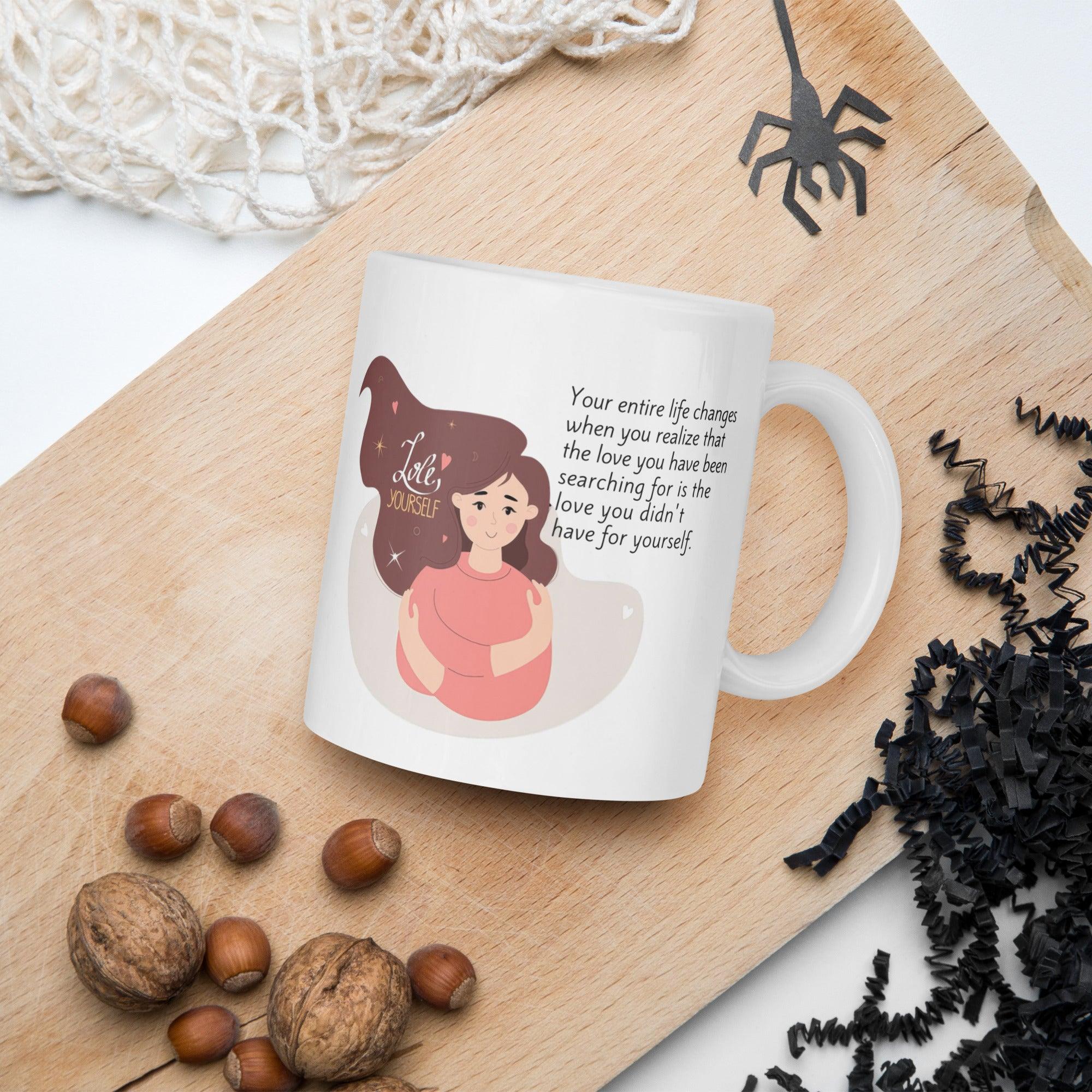 Self Love Inspirational Mug - Inspire Cups