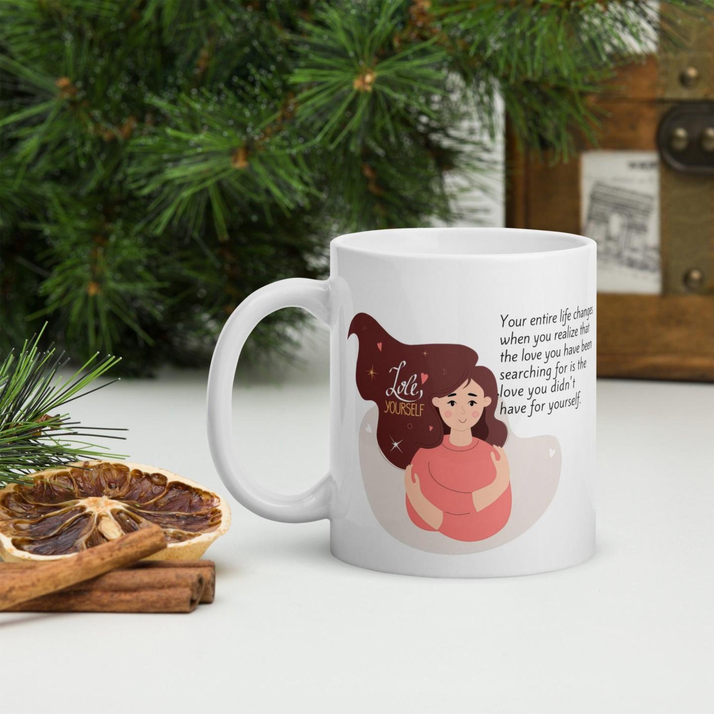 Self Love Inspirational Mug - Inspire Cups