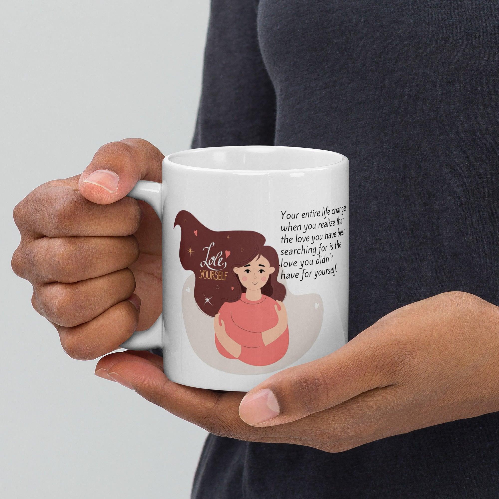 Self Love Inspirational Mug - Inspire Cups