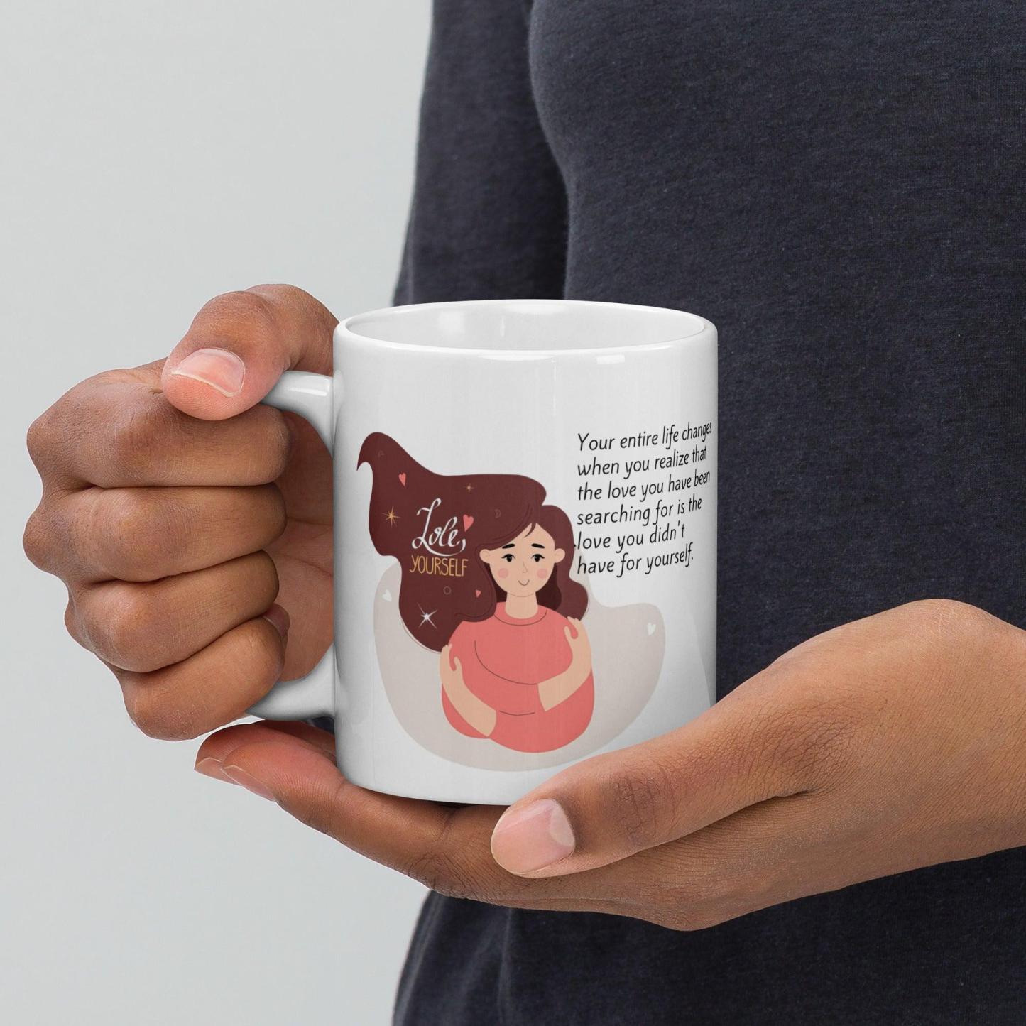 Self Love Inspirational Mug - Inspire Cups